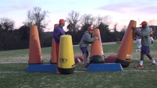 Clemson Bowl Practice 12 15 2014 [upl. by Kosaka]