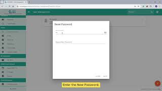 User Management 03 Reset Password User by Admin [upl. by Burns]