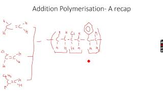 ALevel Chemistry Polymerisation Part 2 [upl. by Richman]