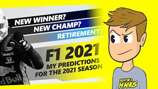 Reacting to my 2021 Formula 1 Predictions [upl. by Laurentium]