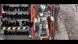 Hiya Toys Exquisite Mini AVP Alien vs Predator Warrior Predator 118 Scale Action Figure Review [upl. by Arreit]