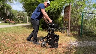 Introducing The Wheellator The Motorized Walker That Becomes a Power Wheelchair [upl. by Asilana]