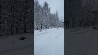 Нижневартовск улица индустриальная 24 😍 rock song snow music remix travel [upl. by Eidnas]