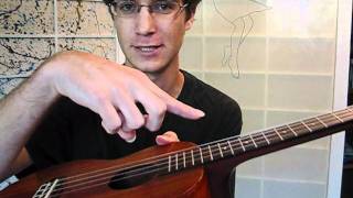 How to Play Artificial Harmonics  Ukulele Lesson [upl. by Einatirb16]