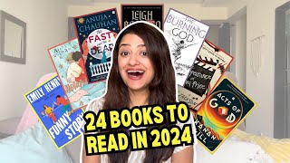 TOP 24 books I want to read in 2024  Most Anticipated Releases [upl. by Mahala]