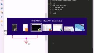 2high pass filter HSPICE Tutorial [upl. by Ahsekin]