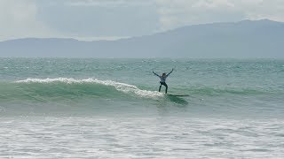 Beginner surfer gets the best wave of her life in Costa Rica with Surf Expedition [upl. by Aiekan]