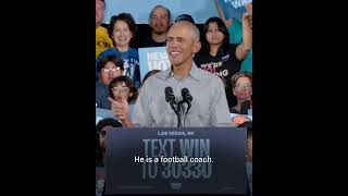 Barack Obamas Grandpa Jibe At Donald Trump [upl. by Teague672]