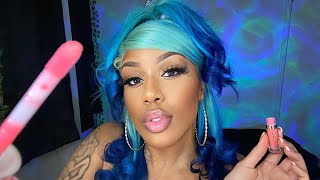 ASMR  Ghetto Makeup Artist Does Your Face w Limited Products 🥴Gum Chewing Roleplay [upl. by Hessney258]