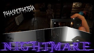 Phasmophobia  Ridgeview amp Grafton  Nightmare  Solo  No Commentary  Ep 99 [upl. by Stochmal]