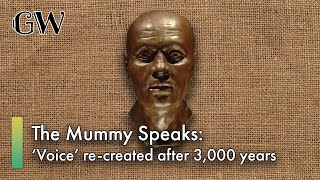 Resurrecting the Voice of a 3000YearOld Mummy with 3D Printing [upl. by Nicks210]