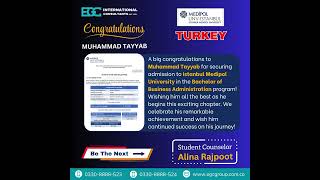 🎓 Muhammad Tayyab’s Success in Turkey 🇹🇷 [upl. by Yllatan]