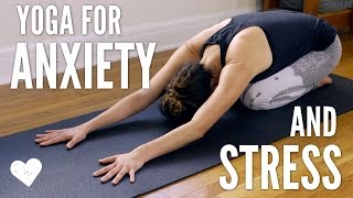 Yoga For Anxiety and Stress [upl. by Ginni]