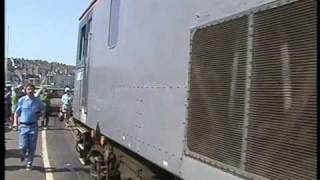 Class 73s on Weymouth Quay Tramway 2599 [upl. by Mommy]