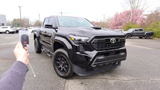 2024 Toyota Tacoma TRD Sport XP Start Up Walkaround Test Drive and Review [upl. by Reppep]