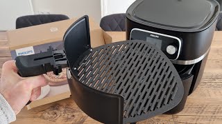 Pizzapan en Grillplaat HD996300 Accessoire voor Philips Airfryer Combi XXL [upl. by Nnayelsel]