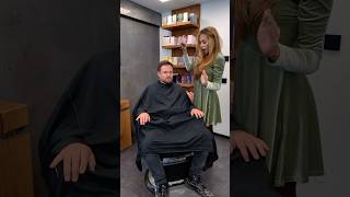 Haare schneiden 😎 couple viral explore hairstyle [upl. by Loredana]