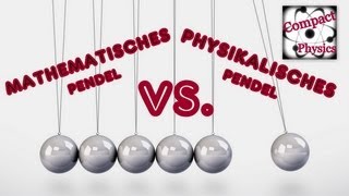 Mathematisches PENDEL vs Physikalisches PENDEL AdMath12 Compact Physics [upl. by Ninon]