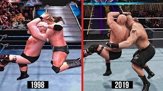 WWE 2K19 The Evolution of Stunner WWE Games [upl. by Egni]