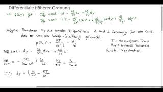 Differentiale höherer Ordnung [upl. by Struve]