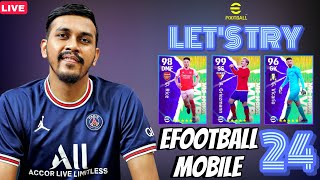 eFootball24 Mobile Lets Try New Nominating Players🔥🔴LIVE [upl. by Anirahs]