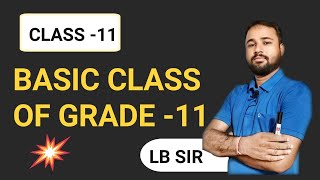 Basic Mathematics Class 11 Nepali  Basic Class Of Grade 11 Maths [upl. by Zorana]