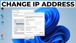 How to Change IP Address on Windows 11 [upl. by Karalee731]