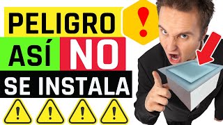 🛑🛑 Como NO Instalar Un DOMO DE CRISTAL 😱😱 ⏩ El Mejor Ejemplo ⏪ ⚠️ DOMOS PARA TECHO ⚠️🛑 [upl. by Armillia]