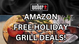 Cheap BBQ Grills on Amazon  Plus Weber Grills  FREE Shipping Deals Shopping Grills [upl. by Tessler]