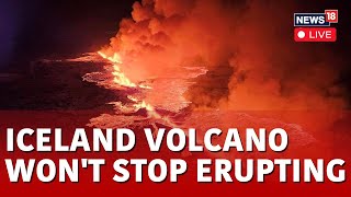 Iceland Volcano Eruption LIVE  Iceland Volcano Erupts Again  Iceland Volcano Eruption Live Stream [upl. by Ayocat]