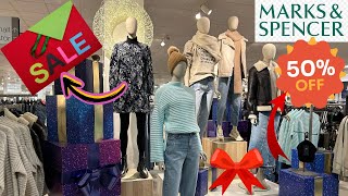 WHATS NEW IN MARKS AND SPENCER  50 OFF EVERYTHING  JANUARY 2024 [upl. by Winer834]