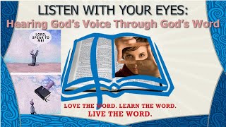 8 25 24  Listen With Your Eyes  Building My Life of the Bible Kickoff [upl. by Tj368]