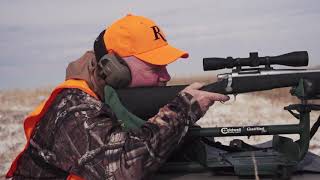 Nebraska Buck Drops in its Tracks from 65 Creedmoor [upl. by Aicened]