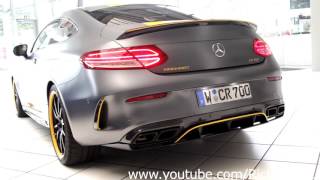 Manhart Mercedes C63S AMG Coupe CR700 LOUDEST Exhaust revving [upl. by Hare]