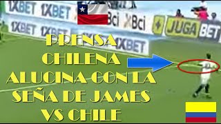 PRENSA CHILENA ALUCINA CON LA CLAVE DE JAMES Y LUIS DIAZ PARA BAILAR A CHILE EN COLOMBIA [upl. by Harim290]