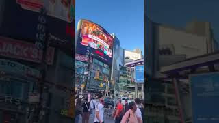 DUNDAS SQUARE DOWNTOWN TORONTO [upl. by Terr414]