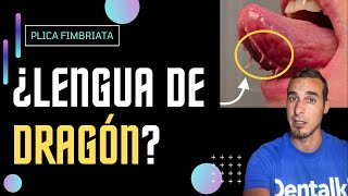 LENGUA de DRAGÓN🐲 ¿Qué son estos TENTÁCULOS en LA LENGUA  Plica Fimbriata shorts [upl. by Earased]