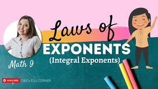 Laws of Exponents Positive and Negative Integral Exponents and Zero Exponents Filipino [upl. by Alrats]