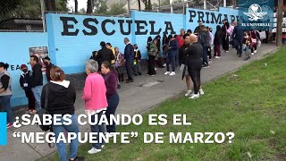 ¿Cuándo es el “megapuente” escolar antes de Semana Santa [upl. by Margeaux826]