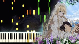 Resuscitated Hope  Gosick Ending  ゴシック  Piano Tutorial  Sheet Music [upl. by Lusty]