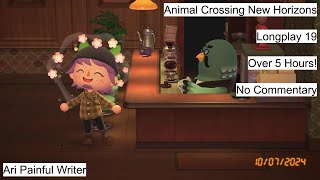 Animal Crossing New Horizons Longplay 19  No Commentary [upl. by Ydner381]