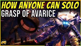 Grasp of Avarice Complete Walkthrough  Solo Flawless Tips  Dungeon Guide  Destiny 2  Basic Gear [upl. by Holly-Anne20]