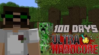 I tried Surviving in ULTRAHardcore Minecraft For 100 Days And heres what Happened [upl. by Herc]