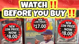 2021 TOPPS HERITAGE 💥 2022 MOSAIC BASEBALL 💥 WALMART CLEARANCE SALE sportscards baseballcards [upl. by Dorsey]