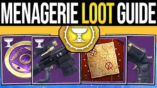 Destiny 2  MENAGERIE LOOT GUIDE Unlimited Chest Exploit Guaranteed Weapons Imperials amp Runes [upl. by Avery27]