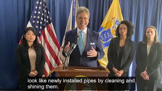 Video Statement on Newark Lead Pipes Case [upl. by Aseel]