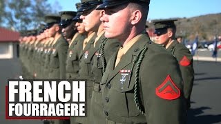 Wearing the Legacy  5th Marines honor the French Fourragere [upl. by Hank]