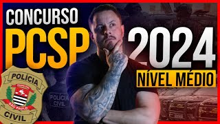 Nível Médio em 2024 A Verdade dos Novos Concursos Da Polícia Civil SP [upl. by Lobel631]