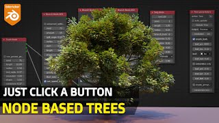 Tutorial Blender MTree Node Addon  Fast Trees [upl. by Jacinta]