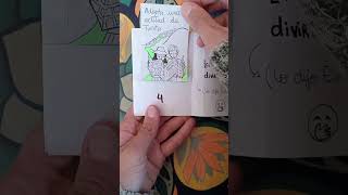 te gustaría aprender a hacer un fanzine como este🎇 shorts [upl. by Oznole]